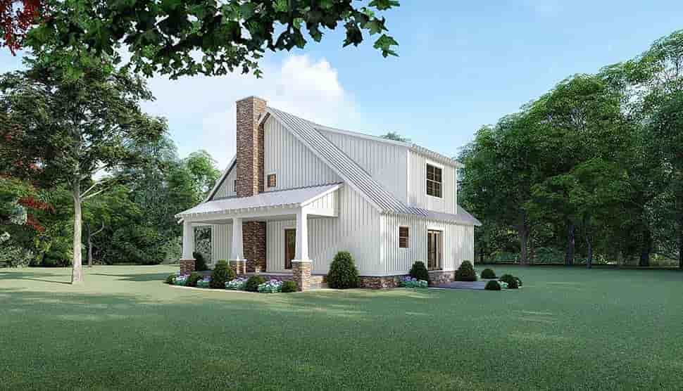 Bungalow, Cottage, Country, Craftsman House Plan 82519 with 3 Beds, 3 Baths Picture 1