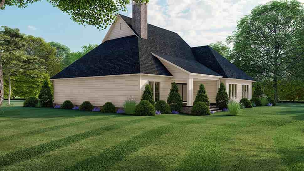 Country, Farmhouse, Southern House Plan 82521 with 3 Beds, 4 Baths, 2 Car Garage Picture 1