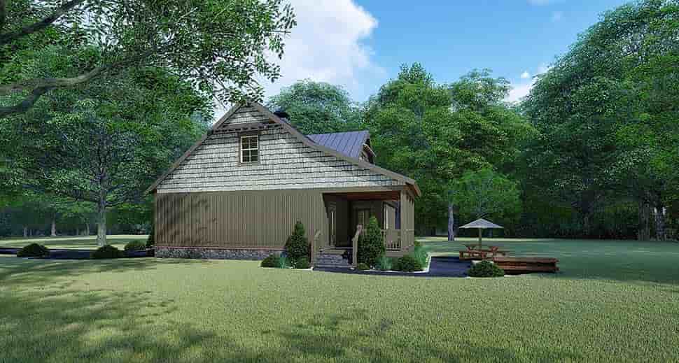 Bungalow, Country, Craftsman House Plan 82529 with 3 Beds, 2 Baths Picture 1