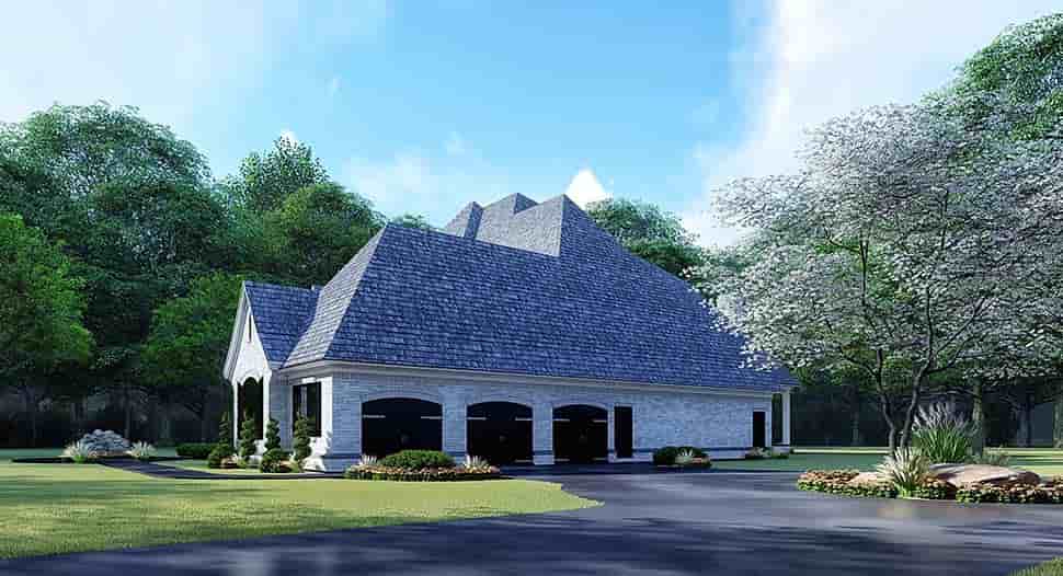 European House Plan 82532 with 5 Beds, 5 Baths, 3 Car Garage Picture 1