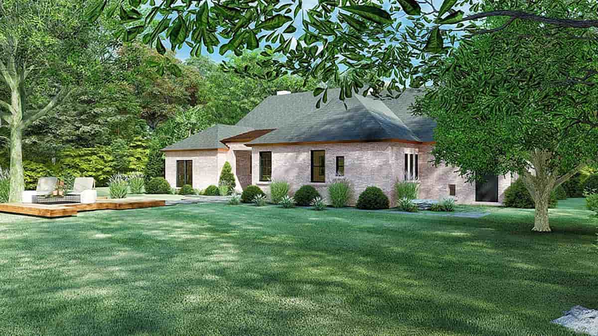 Cottage, European House Plan 82570 with 4 Beds, 3 Baths, 2 Car Garage Picture 2