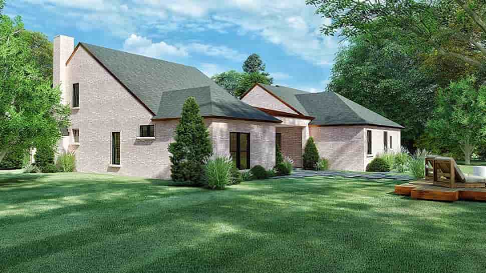 Cottage, European House Plan 82570 with 4 Beds, 3 Baths, 2 Car Garage Picture 3