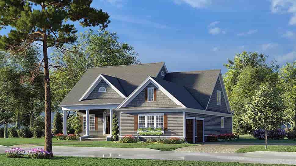 Bungalow, Coastal, Contemporary, Country, Craftsman, Farmhouse, Traditional House Plan 82593 with 4 Beds, 4 Baths, 2 Car Garage Picture 1