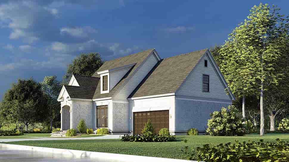 European, Traditional House Plan 82594 with 3 Beds, 3 Baths, 2 Car Garage Picture 1
