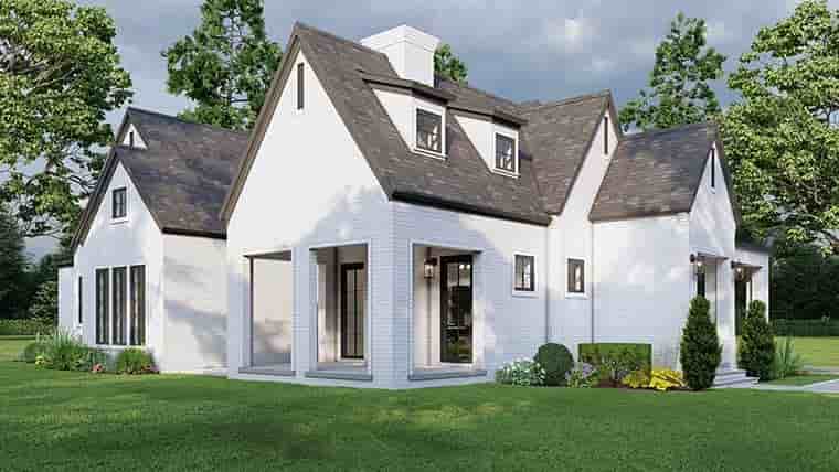Contemporary, European House Plan 82601 with 3 Beds, 3 Baths, 2 Car Garage Picture 5