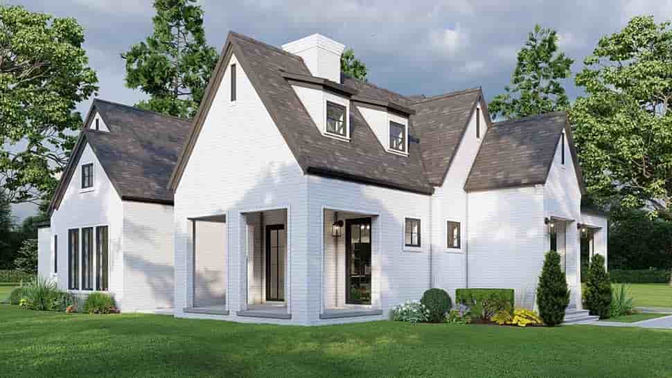 Contemporary, European House Plan 82601 with 3 Beds, 3 Baths, 2 Car Garage Picture 6