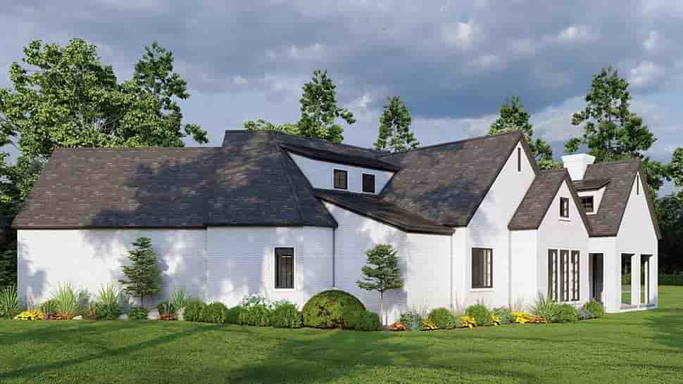 Contemporary, European House Plan 82601 with 3 Beds, 3 Baths, 2 Car Garage Picture 7