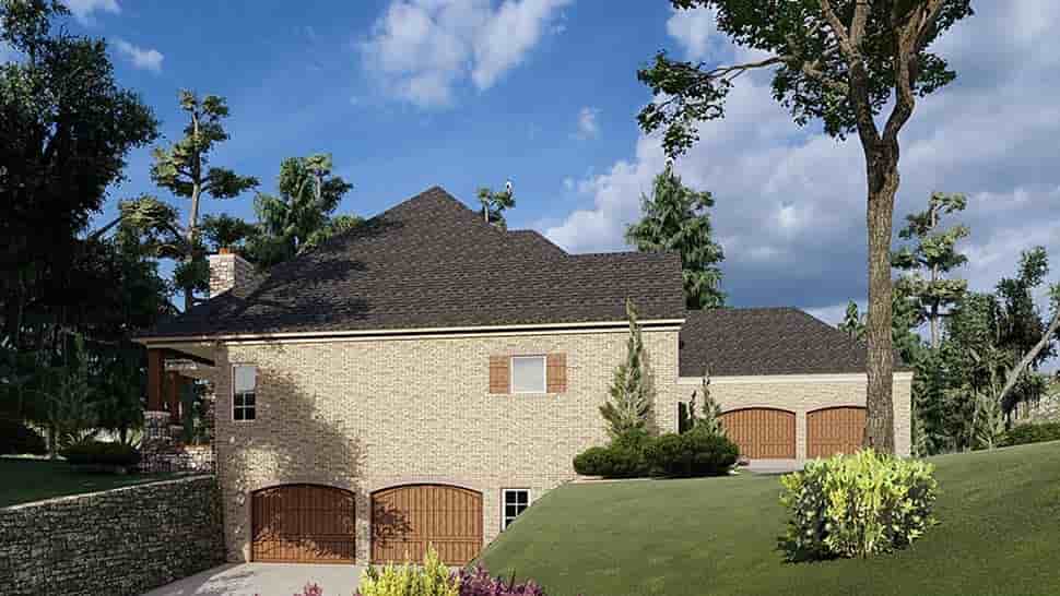 European, French Country, Traditional House Plan 82605 with 3 Beds, 4 Baths, 2 Car Garage Picture 2