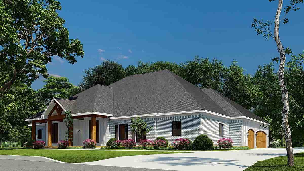 Country, European, Farmhouse, Traditional House Plan 82646 with 4 Beds, 4 Baths, 3 Car Garage Picture 1