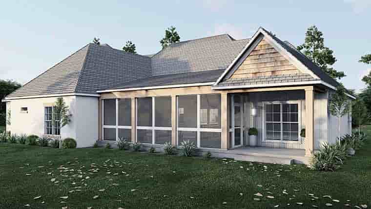 Bungalow, Craftsman, European, Traditional House Plan 82700 with 3 Beds, 3 Baths, 3 Car Garage Picture 5