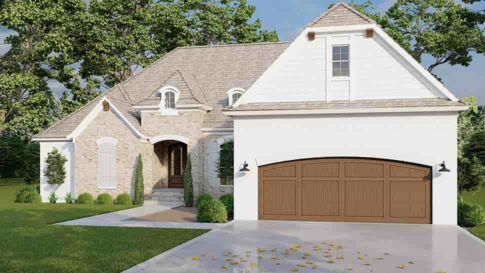 European, French Country, Traditional House Plan 82702 with 4 Beds, 5 Baths, 2 Car Garage Picture 3