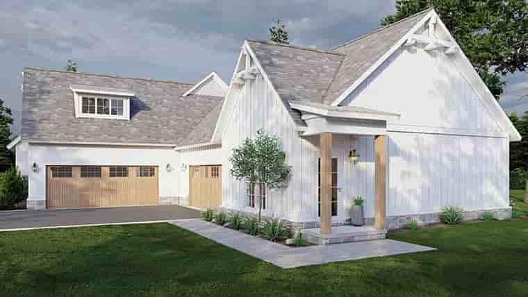 Bungalow, Contemporary, Country, Craftsman, Farmhouse House Plan 82707 with 5 Beds, 4 Baths, 4 Car Garage Picture 5