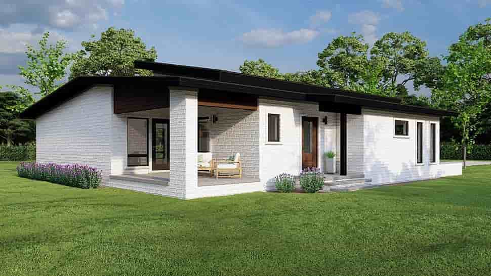 Contemporary, Modern House Plan 82718 with 3 Beds, 3 Baths Picture 6