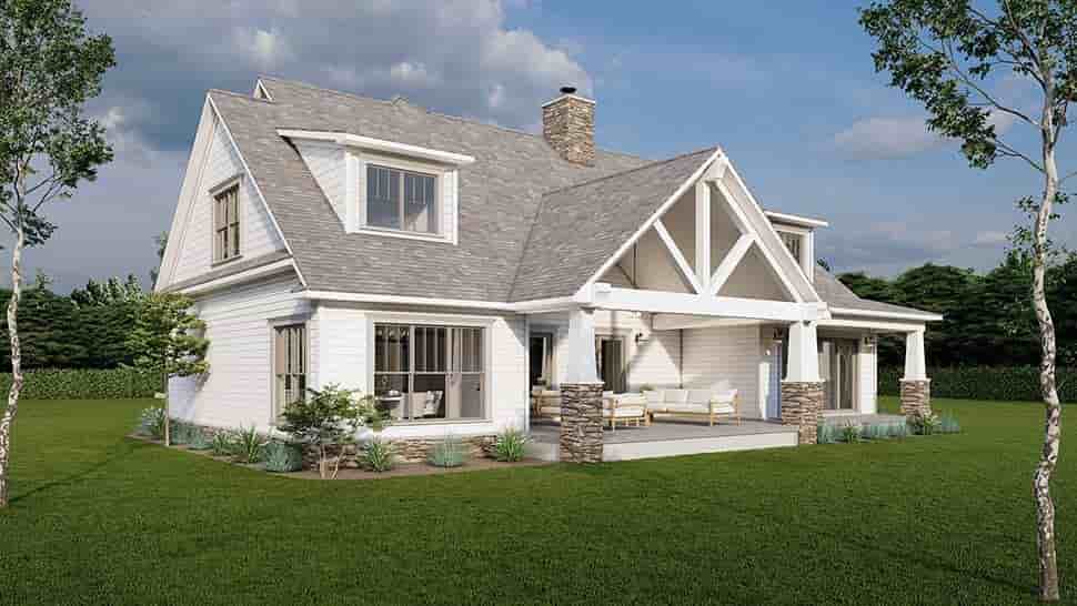 Bungalow, Country, Craftsman, Farmhouse, Southern, Traditional House Plan 82725 with 4 Beds, 4 Baths, 2 Car Garage Picture 6