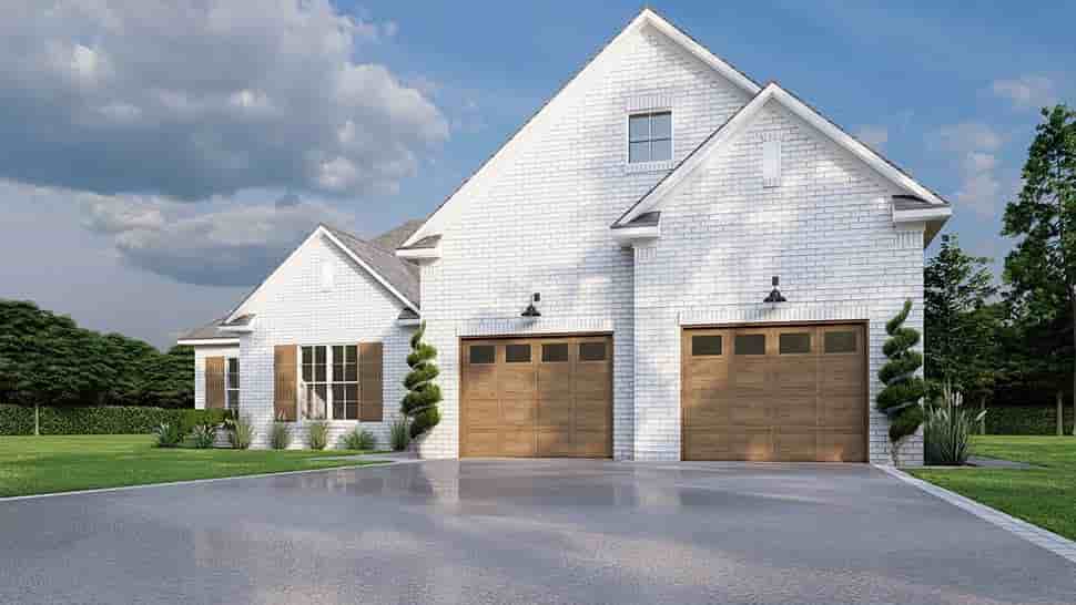 Bungalow, Craftsman, Southern, Traditional House Plan 82731 with 3 Beds, 2 Baths, 2 Car Garage Picture 3
