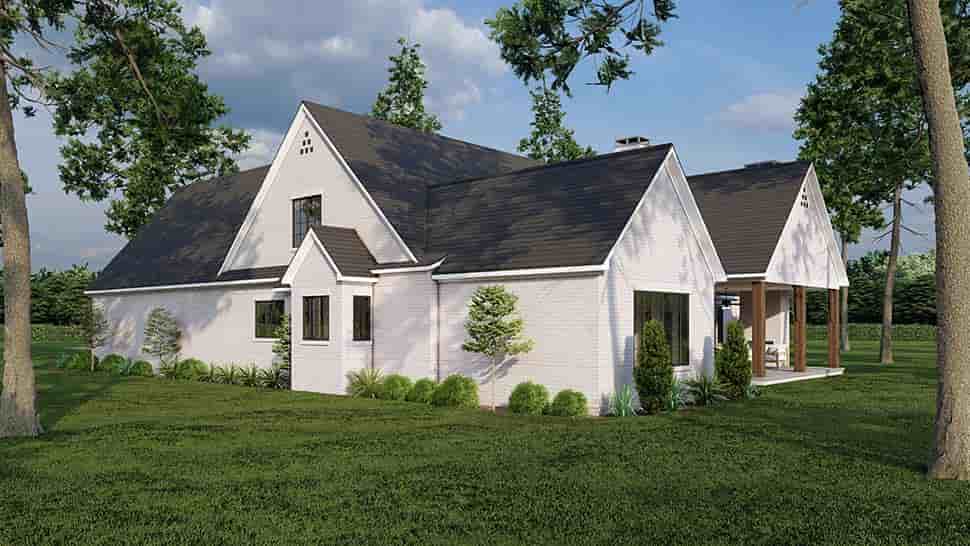 Bungalow, Contemporary, Craftsman, European, Southern, Traditional House Plan 82733 with 3 Beds, 4 Baths, 2 Car Garage Picture 6