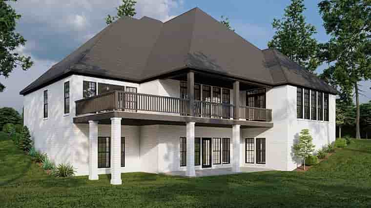 Contemporary, European, Modern House Plan 82734 with 5 Beds, 5 Baths, 3 Car Garage Picture 5