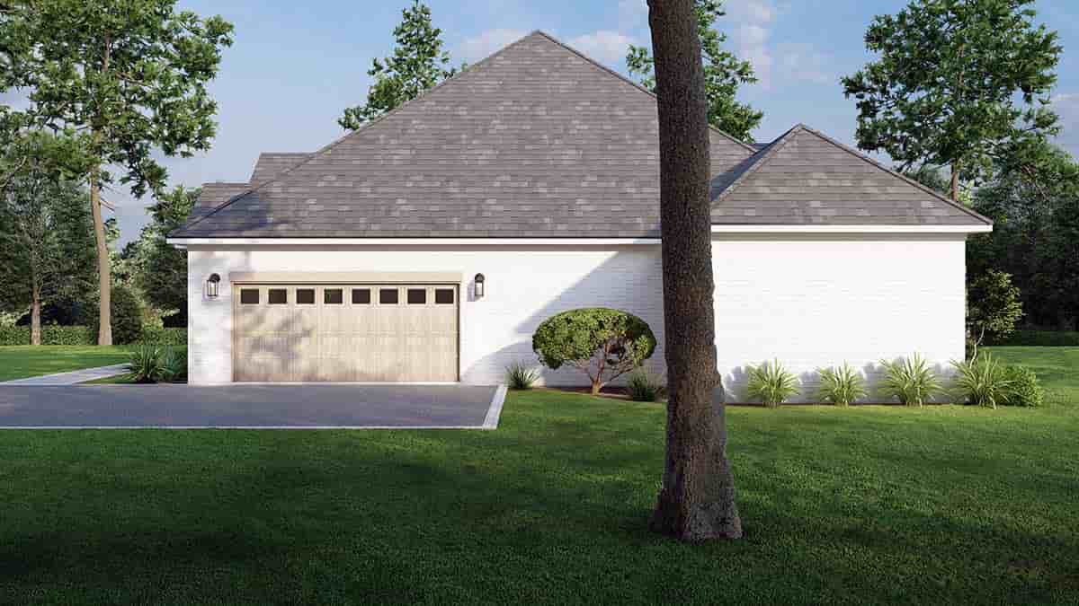 Bungalow, Contemporary, Craftsman, Traditional House Plan 82741 with 4 Beds, 4 Baths, 2 Car Garage Picture 1