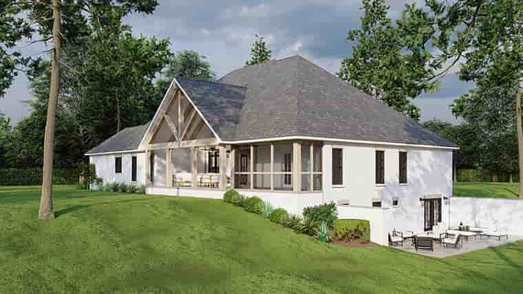Bungalow, Contemporary, Craftsman, Traditional House Plan 82741 with 4 Beds, 4 Baths, 2 Car Garage Picture 5