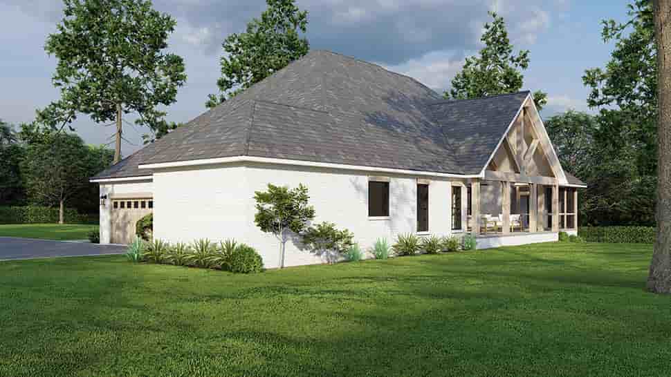 Bungalow, Contemporary, Craftsman, Traditional House Plan 82741 with 4 Beds, 4 Baths, 2 Car Garage Picture 6