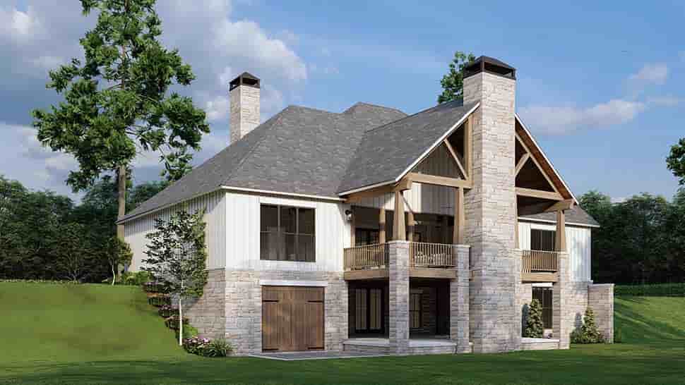 Craftsman, Traditional House Plan 82765 with 3 Beds, 4 Baths, 2 Car Garage Picture 7