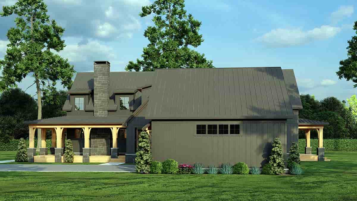 Coastal, Country, Craftsman, Farmhouse House Plan 82779 with 4 Beds, 4 Baths, 2 Car Garage Picture 1