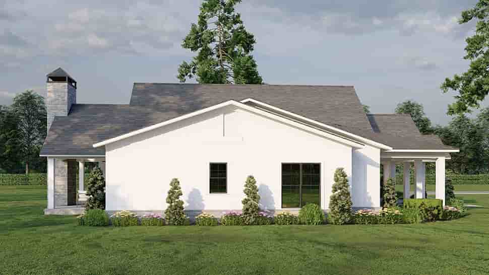 Barndominium, Country, Craftsman, Farmhouse House Plan 82783 with 4 Beds, 3 Baths, 4 Car Garage Picture 21
