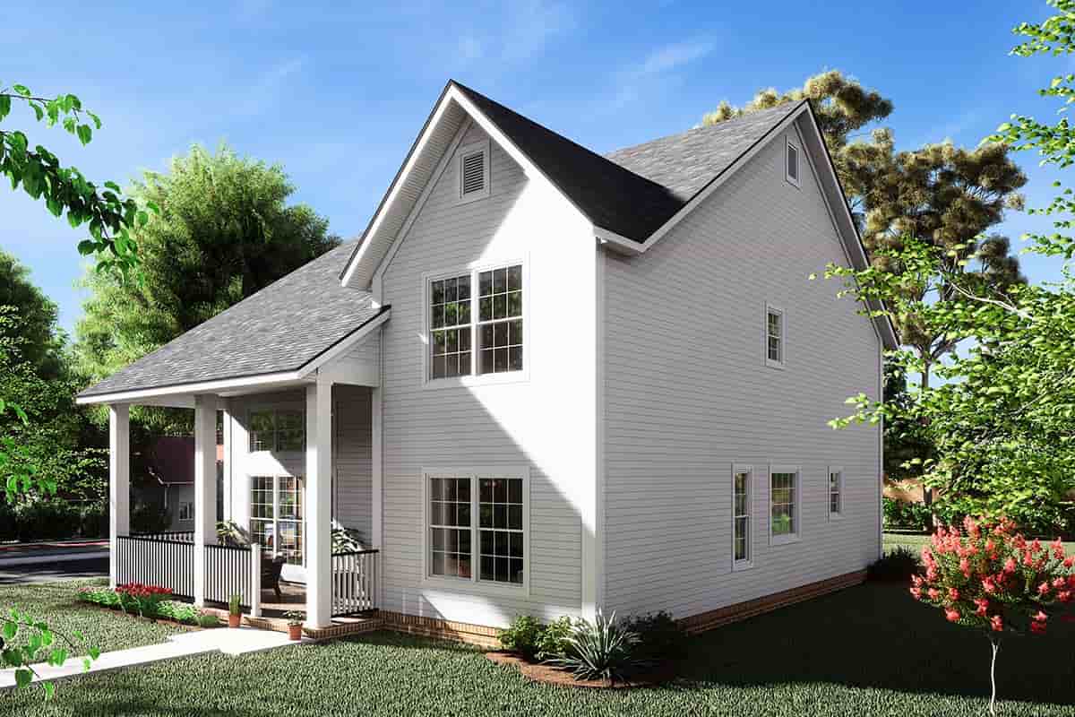 Cottage, Traditional House Plan 82824 with 4 Beds, 3 Baths Picture 1