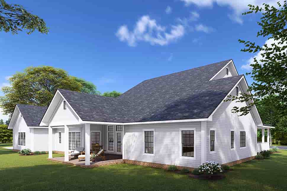 Farmhouse, Traditional House Plan 82841 with 4 Beds, 4 Baths, 3 Car Garage Picture 6