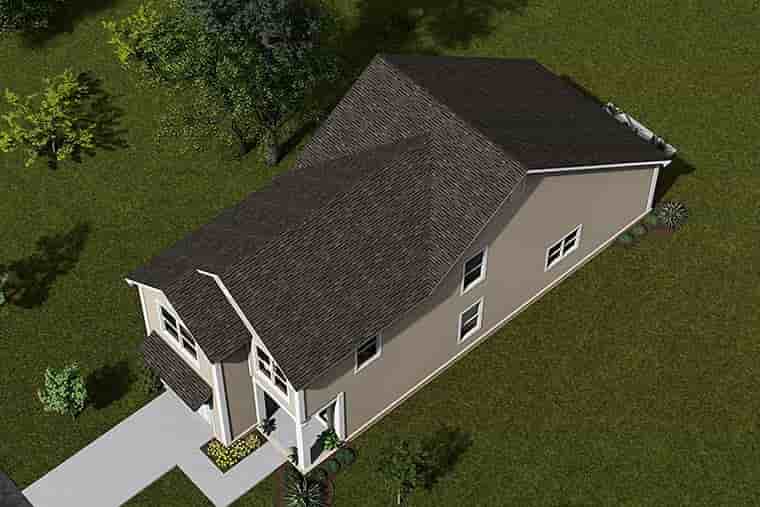 Cottage, Traditional House Plan 82888 with 3 Beds, 3 Baths, 1 Car Garage Picture 5