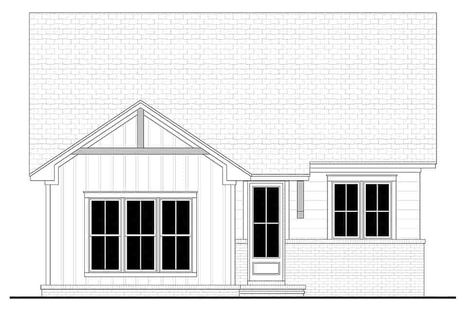 Cottage, Country, Farmhouse, Traditional House Plan 82903 with 2 Beds, 2 Baths Picture 3