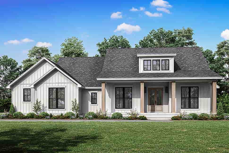 Country, Craftsman, Farmhouse, Traditional House Plan 82904 with 4 Beds, 3 Baths, 2 Car Garage Picture 4