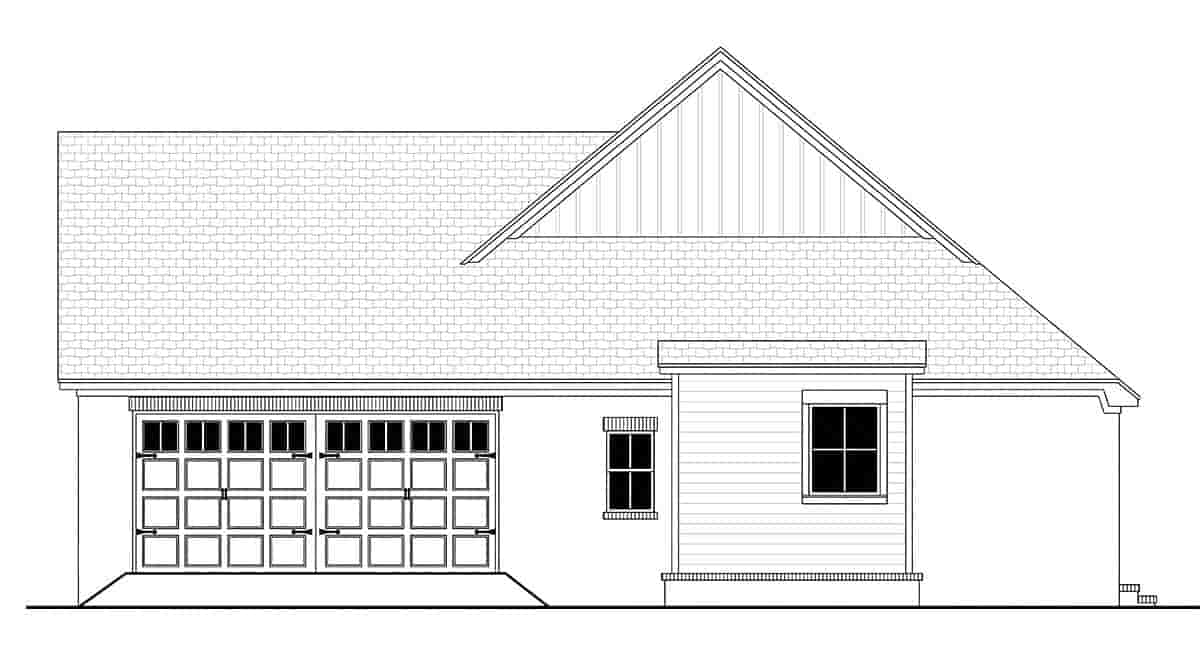 Country, Farmhouse, Traditional House Plan 82911 with 4 Beds, 2 Baths, 2 Car Garage Picture 1