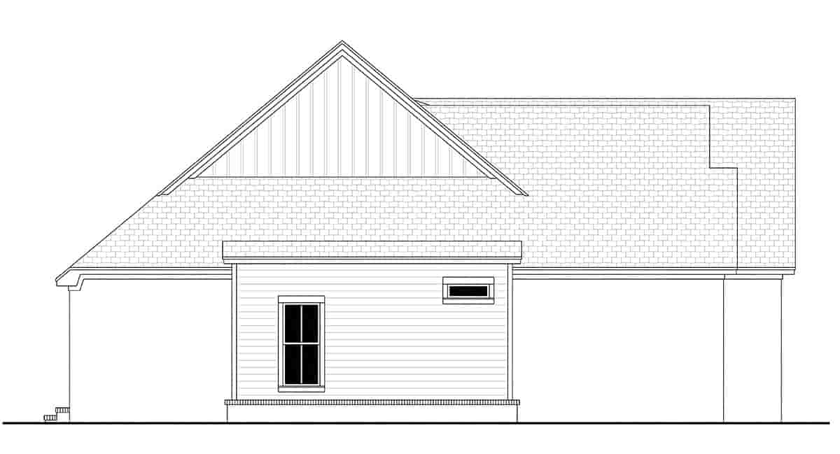 Country, Farmhouse, Traditional House Plan 82911 with 4 Beds, 2 Baths, 2 Car Garage Picture 2