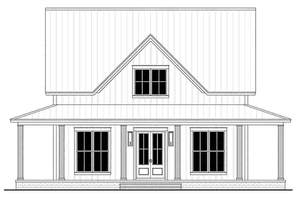 Country, Farmhouse, Traditional House Plan 82912 with 4 Beds, 3 Baths Picture 3