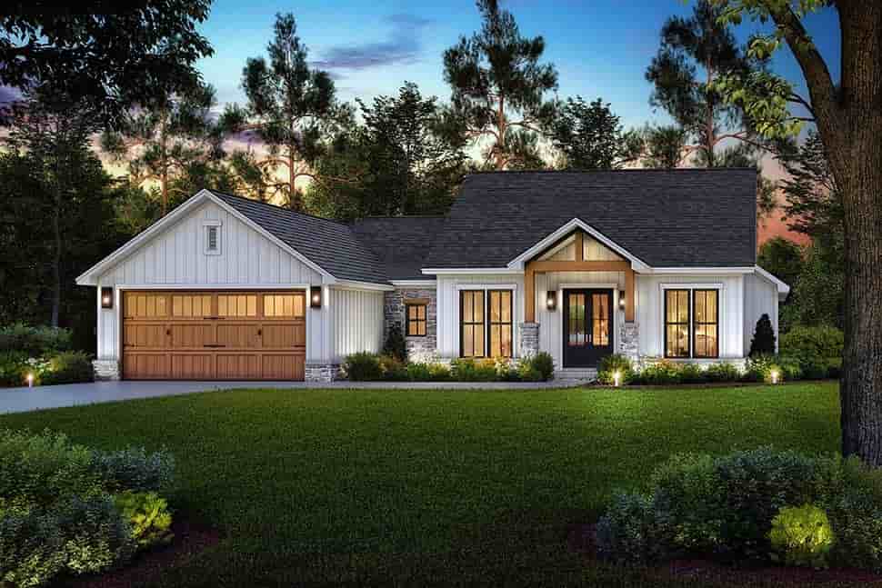 Cottage, Country, Craftsman, Farmhouse, Southern House Plan 82922 with 4 Beds, 3 Baths, 2 Car Garage Picture 6