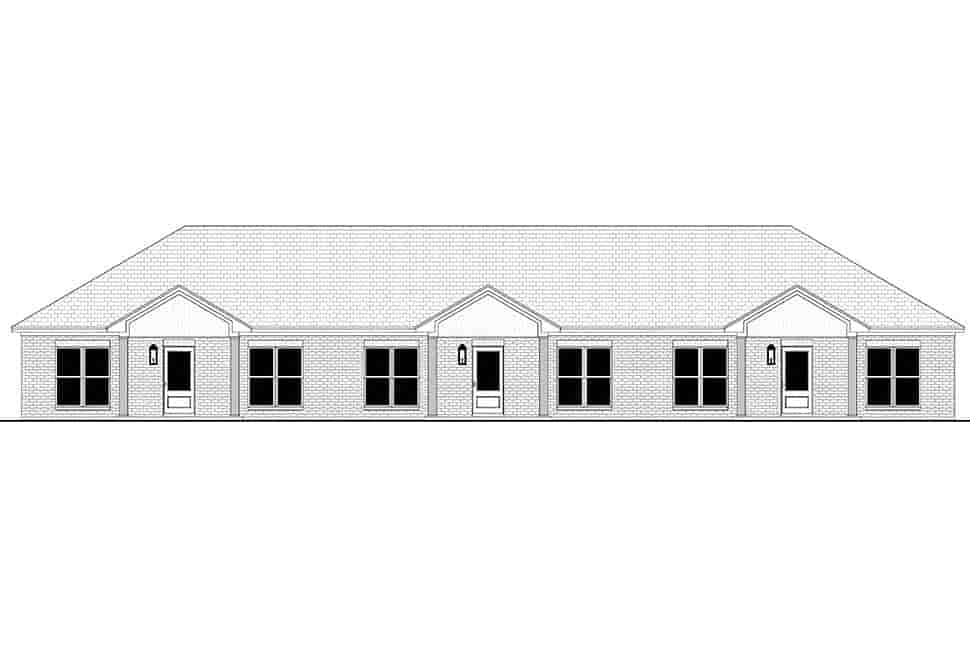 Country, Ranch, Traditional Multi-Family Plan 82944 with 6 Beds, 6 Baths Picture 3