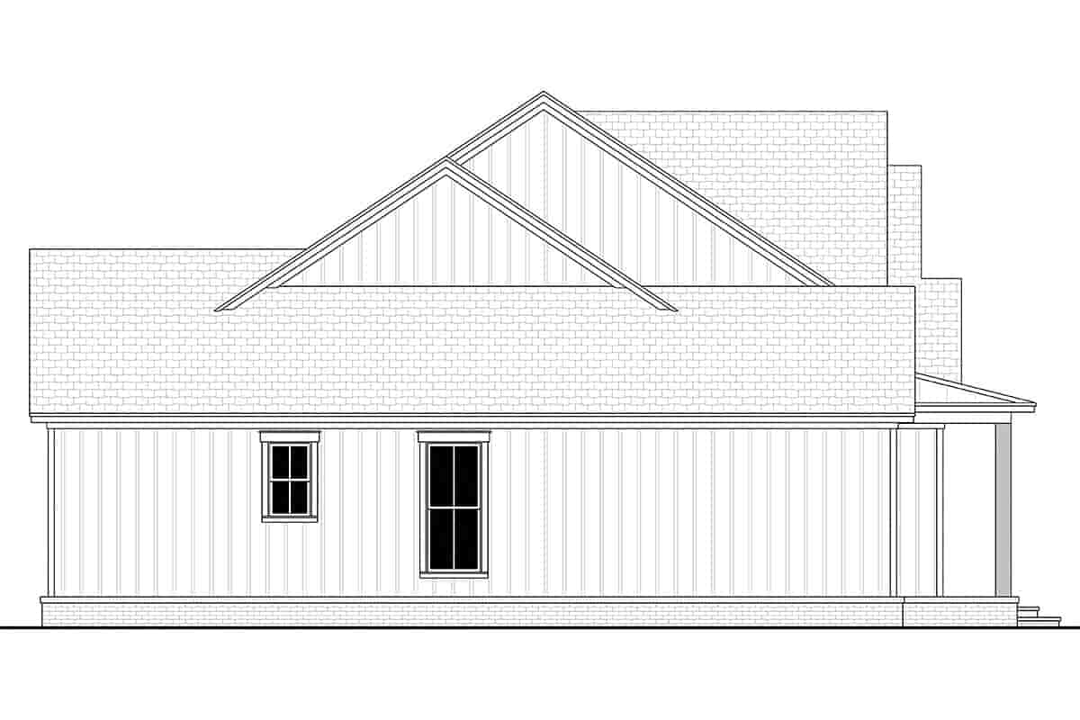Country, Farmhouse, Traditional House Plan 82951 with 4 Beds, 4 Baths, 3 Car Garage Picture 2