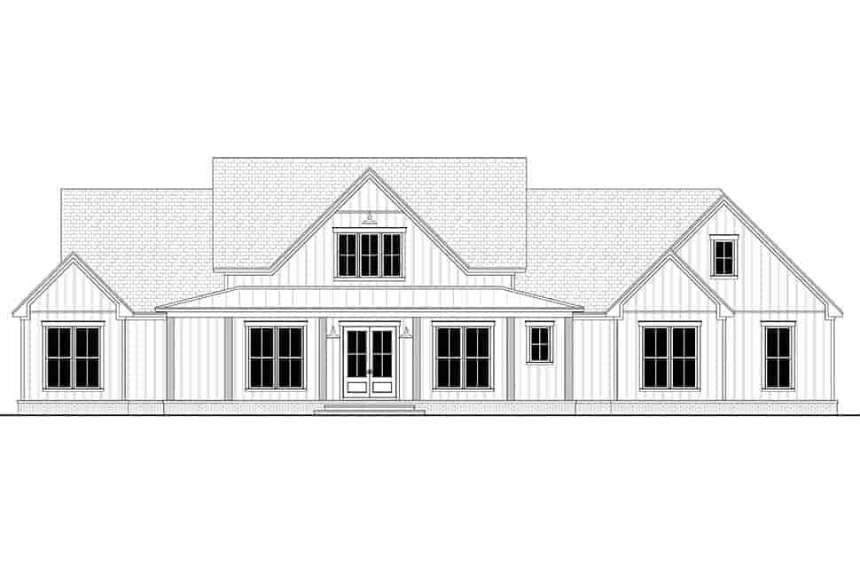 Country, Farmhouse, Traditional House Plan 82951 with 4 Beds, 4 Baths, 3 Car Garage Picture 3
