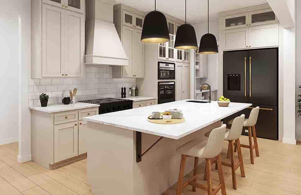 Country, Farmhouse, Traditional House Plan 82951 with 4 Beds, 4 Baths, 3 Car Garage Picture 8