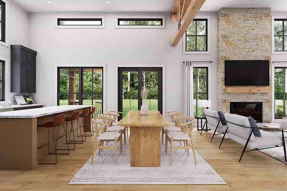 Barndominium, Country, Farmhouse, Traditional House Plan 82959 with 3 Beds, 2 Baths, 2 Car Garage Picture 9