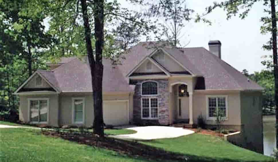 European, Traditional House Plan 83003 with 3 Beds, 4 Baths, 2 Car Garage Picture 2