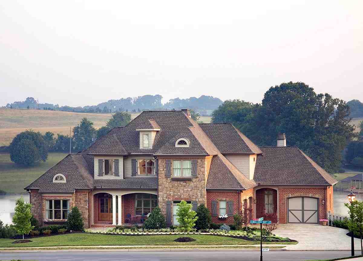 European, French Country House Plan 83061 with 5 Beds, 5 Baths, 2 Car Garage Picture 1