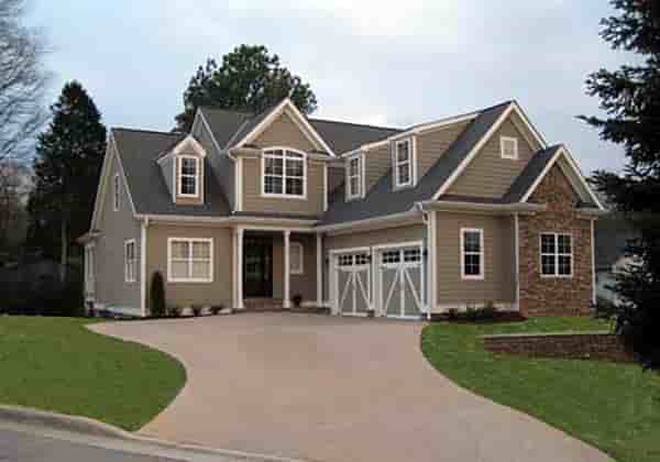 Cottage, Country, Craftsman, Southern House Plan 83092 with 3 Beds, 3 Baths, 2 Car Garage Picture 3
