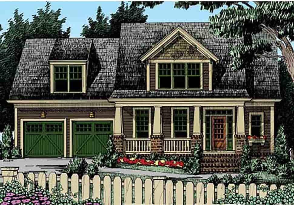 Cottage, Craftsman, Farmhouse, Traditional House Plan 83114 with 3 Beds, 3 Baths, 2 Car Garage Picture 1