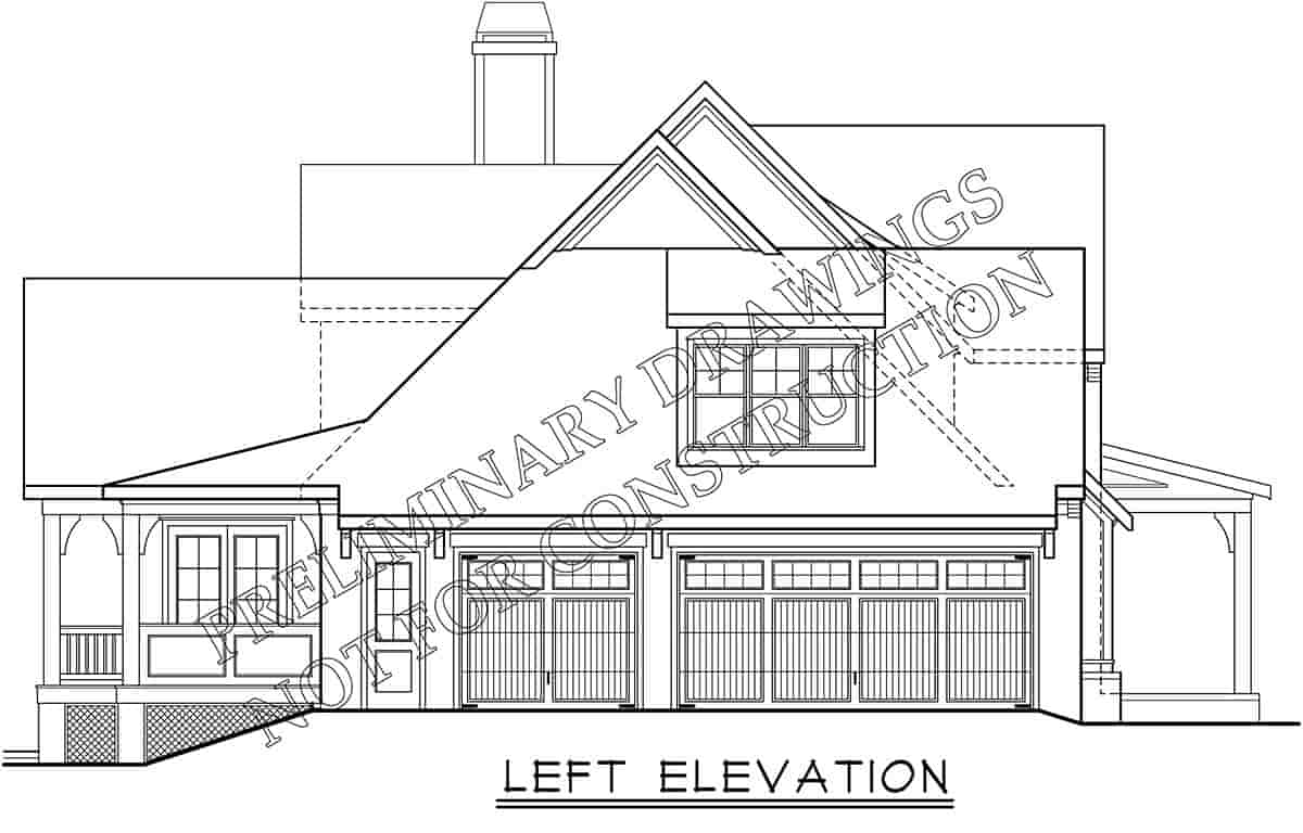 Country, Farmhouse, Traditional House Plan 83126 with 4 Beds, 3 Baths, 3 Car Garage Picture 2