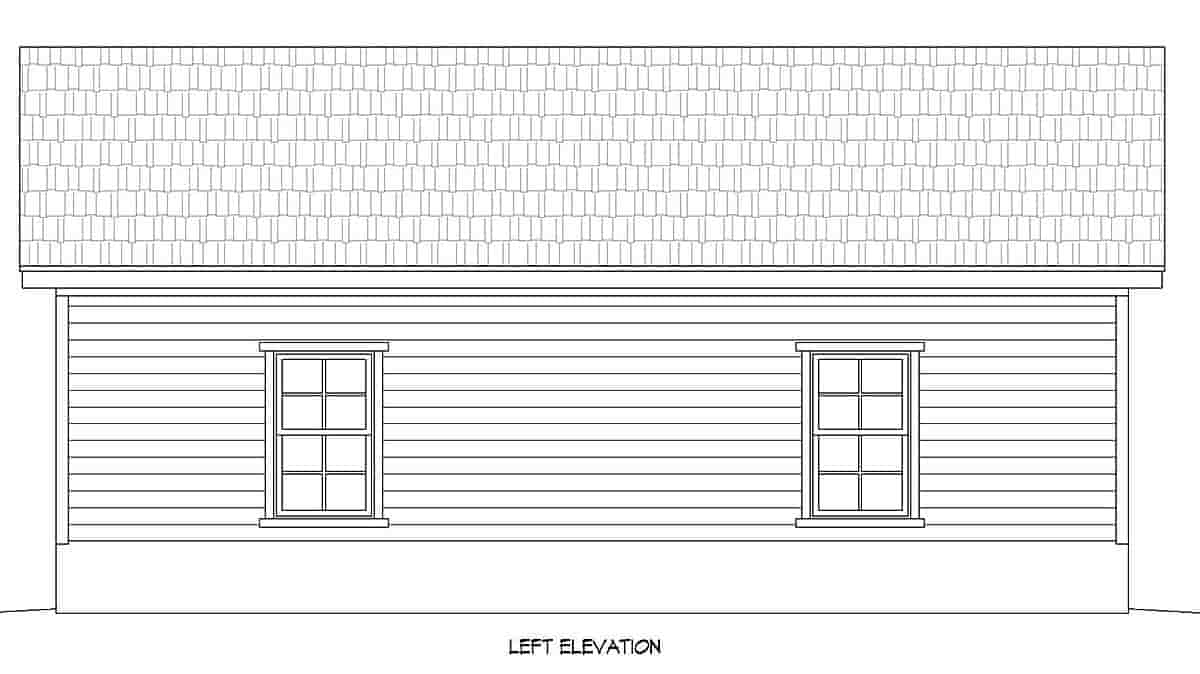 Country, Traditional 2 Car Garage Plan 83421 Picture 2