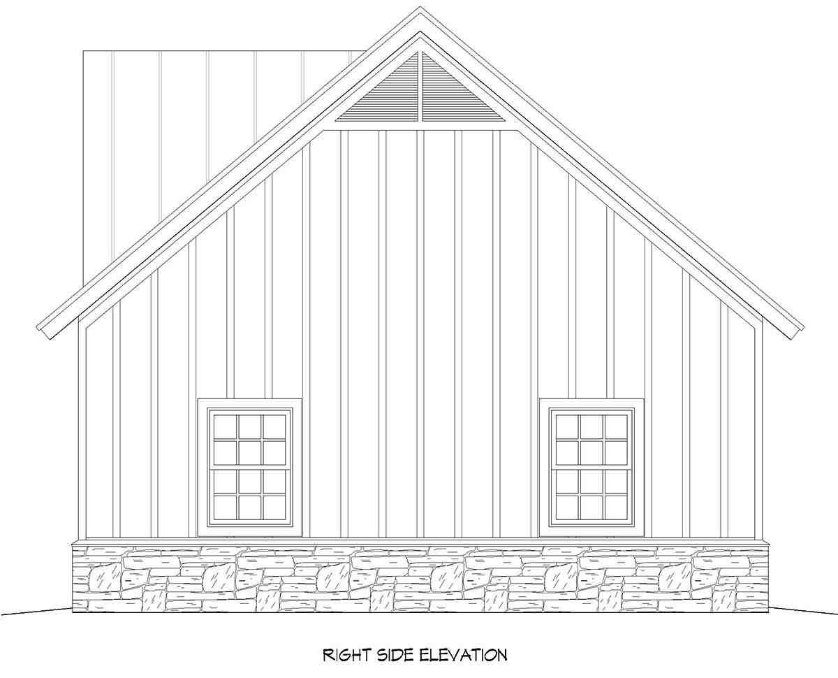 Country, Ranch, Traditional 2 Car Garage Plan 83446 Picture 1