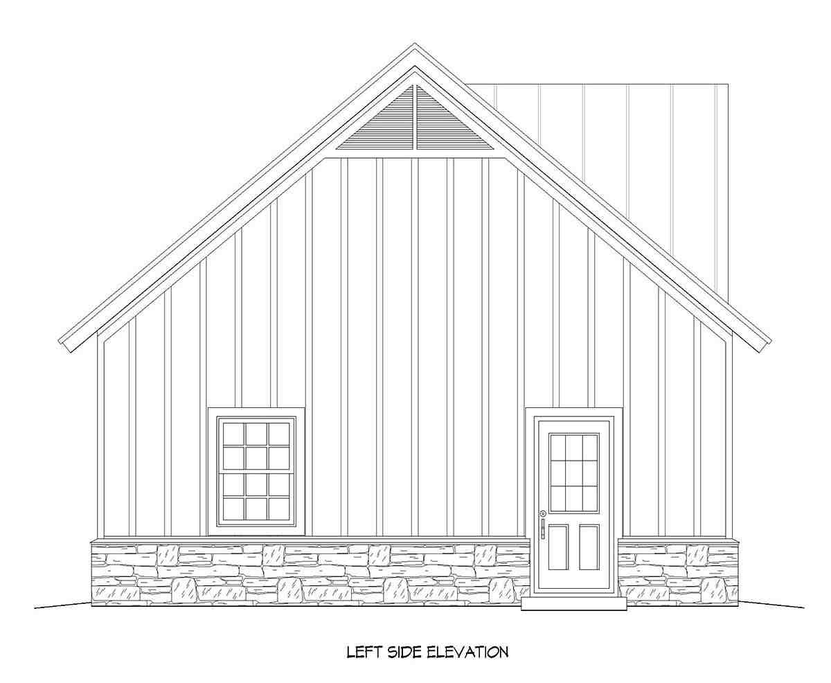 Country, Ranch, Traditional 2 Car Garage Plan 83446 Picture 2