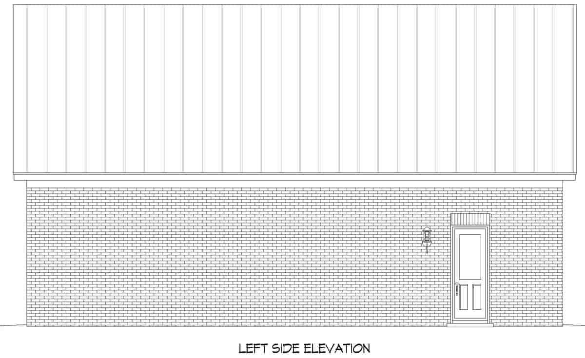 Country, Traditional 2 Car Garage Plan 83451 Picture 2